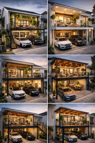 Mezannine Teras Rumah Keren di Rawa Buaya